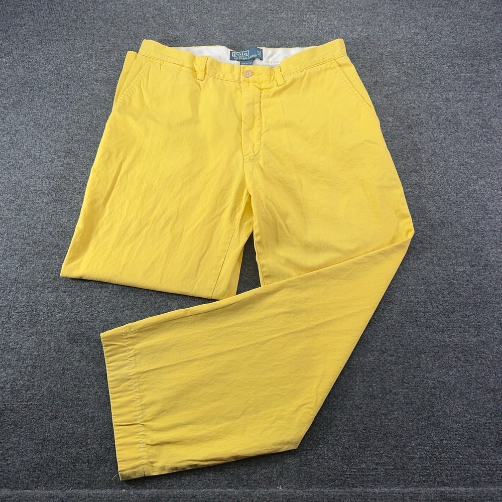 Polo by Ralph Lauren Yellow Men's Chinos